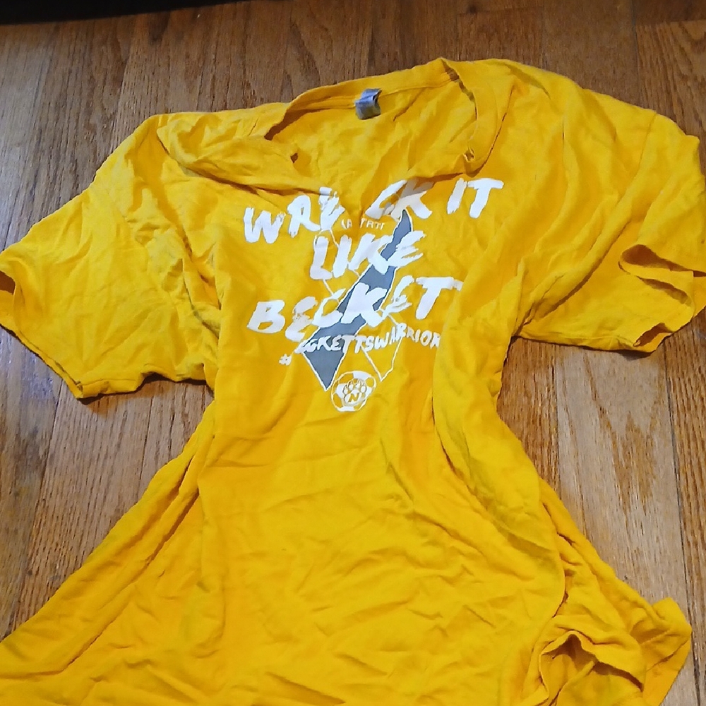 Gildan Yellow Short Sleeve Tee